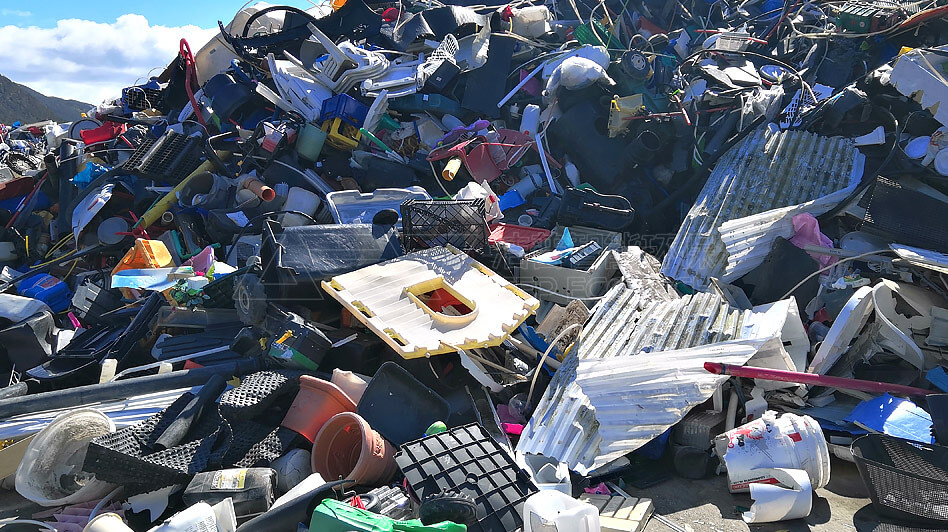 塑料垃圾破碎處置生產線項目